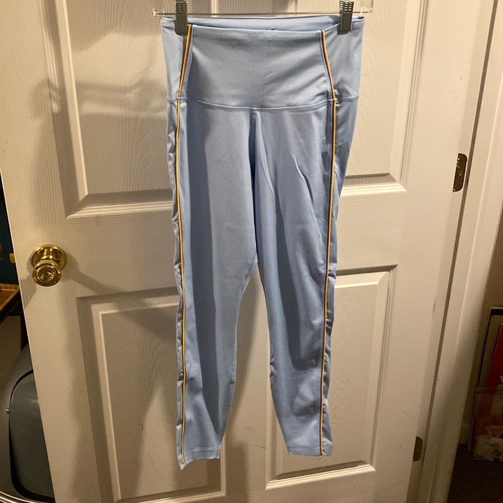 light blue nike leggings